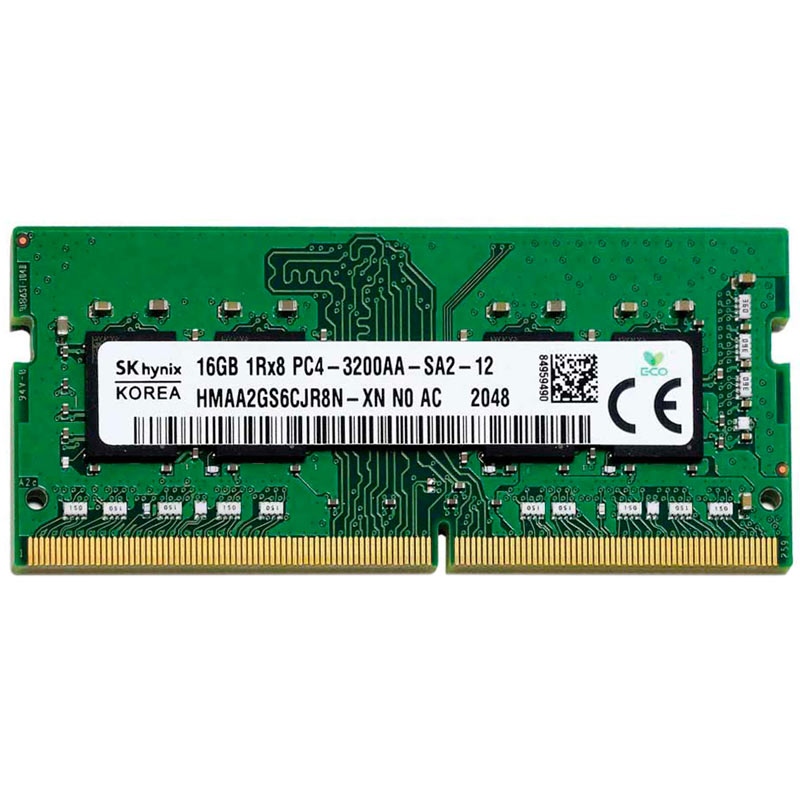 رم لپ تاپ SK Hynix HMAA2GS6CJR8N-XN DDR4 16GB 3200MHz CL22