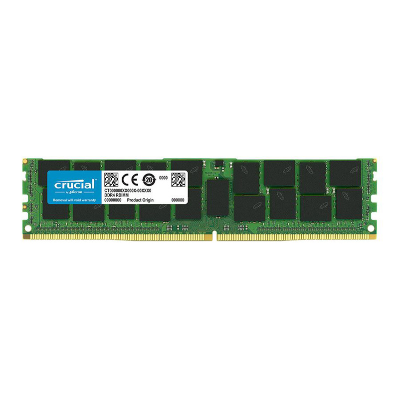 رم کامپیوتر کروشیال U-DIMM DDR4 8GB Single 2666MHz CL19