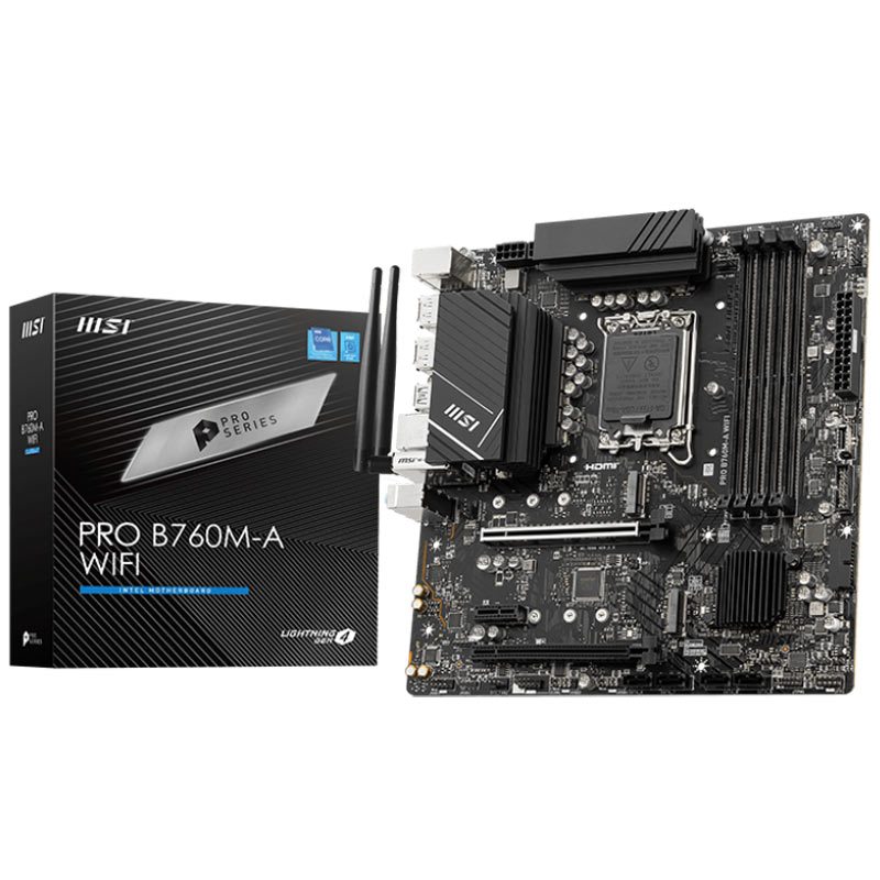 مادربرد ام اس آی Pro B760M-A WIFI DDR5