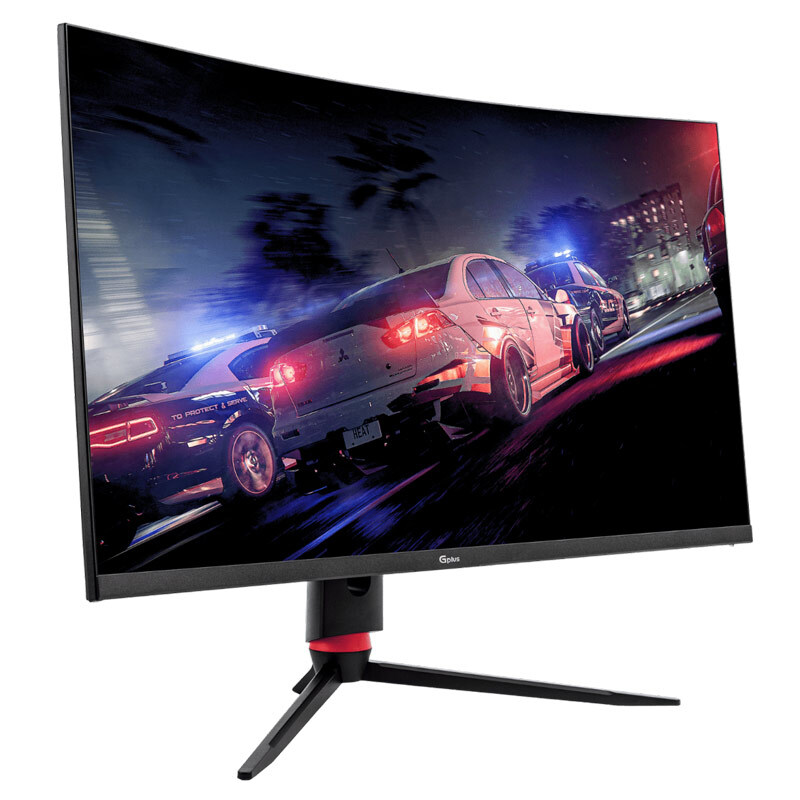 مانیتور گیمینگ خمیده جی پلاس GGM-K329QN سایز 32 اینچ