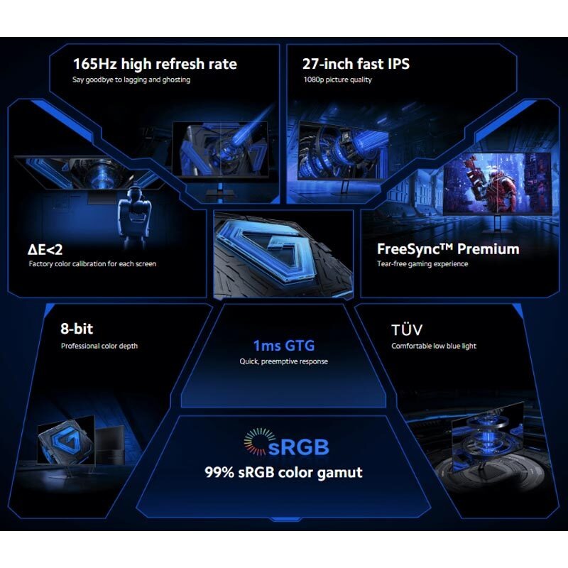 مانیتور گیمینگ شیائومی G27Qi سایز 27 اینچ