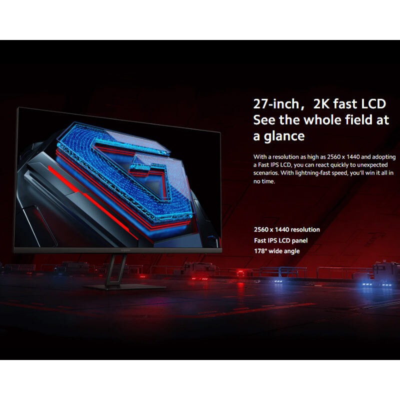 مانیتور گیمینگ شیائومی G27Qi سایز 27 اینچ
