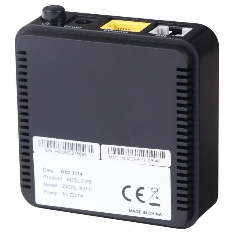 مودم روتر +ZXDSL 831 ADSL2