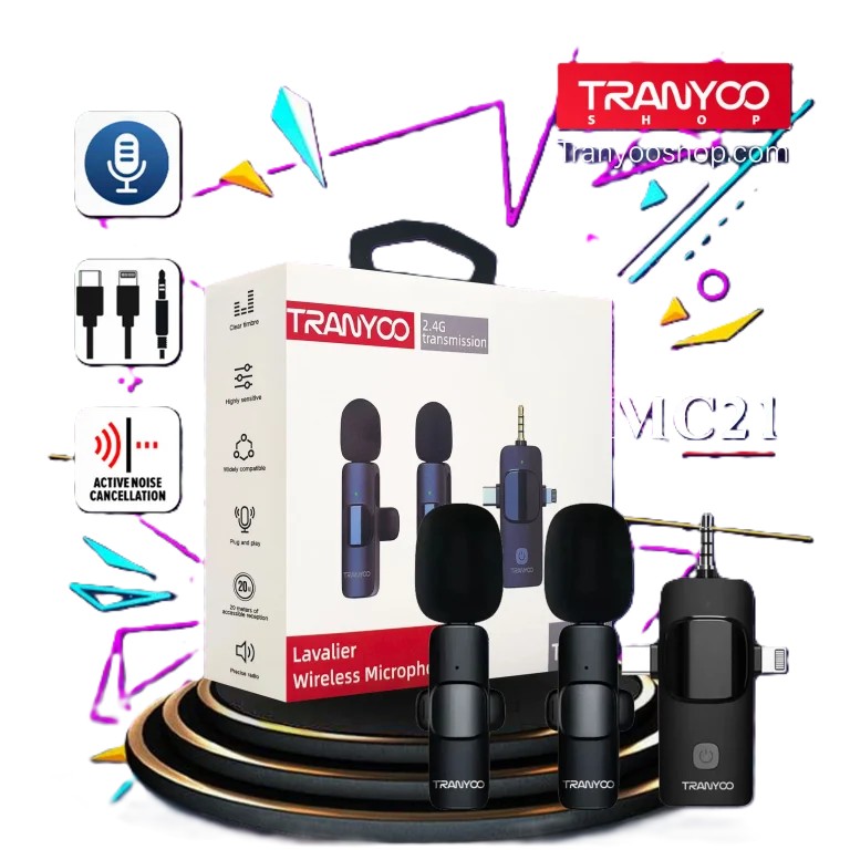 میکروفون یقه ای حرفه ای MC21