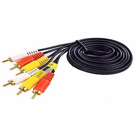 کابل صوتی سه‌تایی RCA به RCA مدل R3