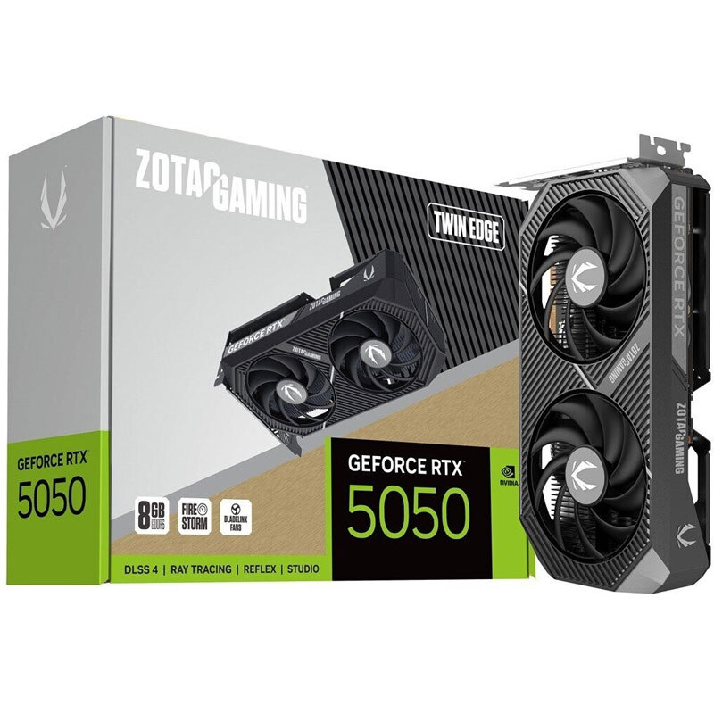 کارت گرافیک Zotac Gaming GeForce RTX 5050 Twin Edge 8GB GDDR6 128Bit